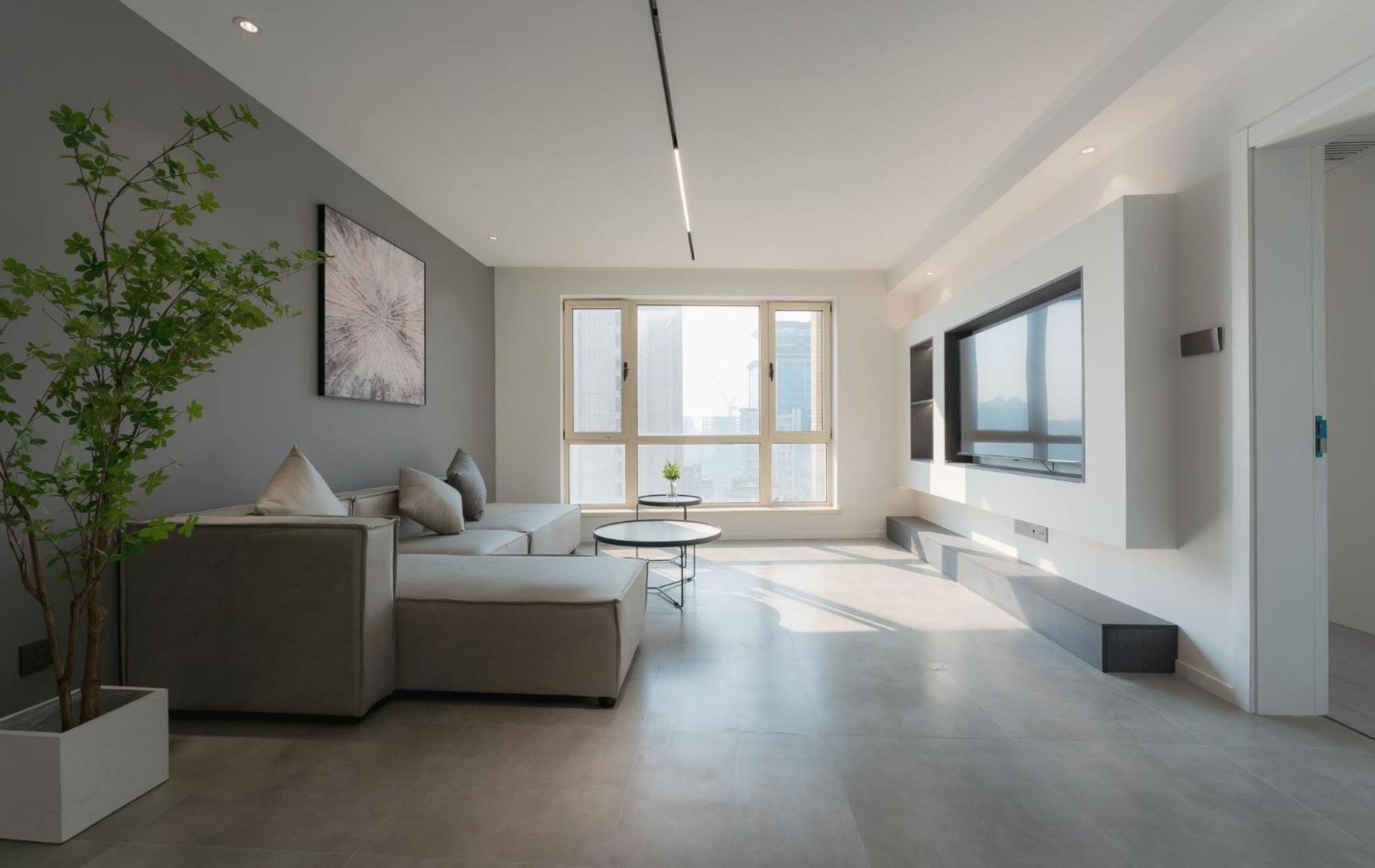 Appartement Eastern Hub - Bund Branch Enjoy The Beautiful Scenery Of The Bund At The People's Square Of The New French Window, The Big Flat Floor Is Close To Huaihai Road, Xintiandi